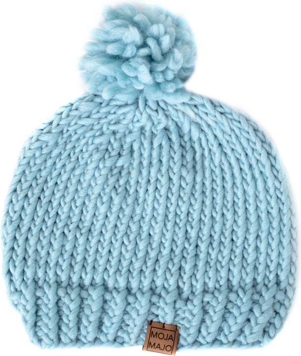 Actual product image Moja Majo Kids Wool Hat Marcy One Size, Light Blue