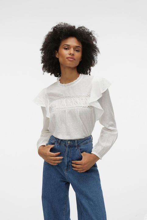 Immagine prodotto Vero Moda Camicetta VMTRINE LS LACE TOP WVN (L)