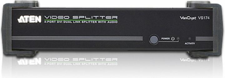 Actual product image Aten Port DVI Dual Link Audio/Video Splitter