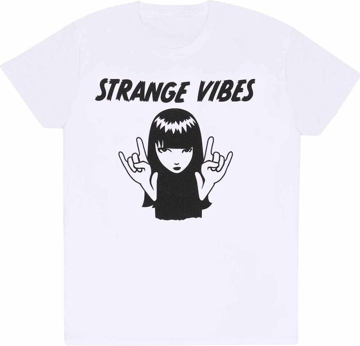 Actual product image Universal Textiles Unisex Adult Strange Vibes T-Shirt (L)