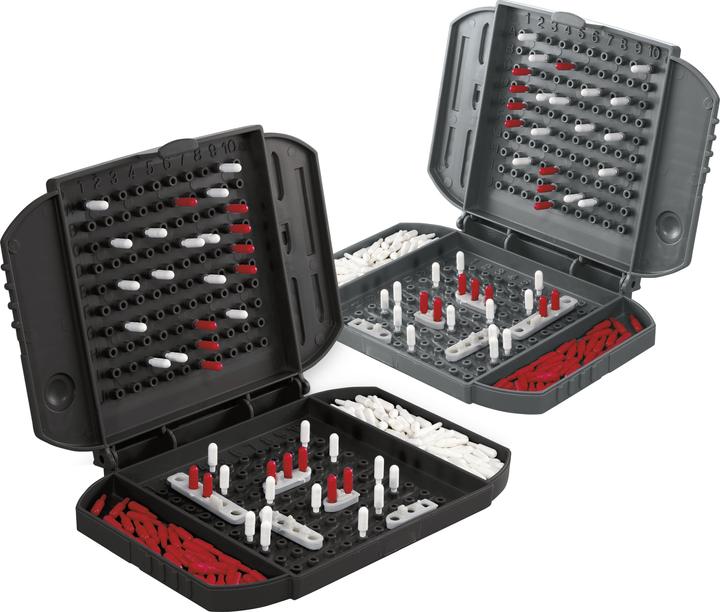 Produktbild Hasbro Flottenmanöver Kompakt, portables Spiel für 2 Spieler, Reisespiel für Kinder, Spass überall (Italienisch)