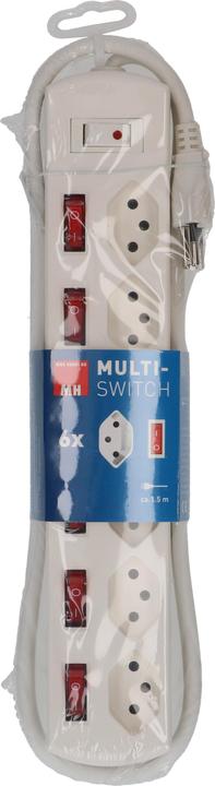 Immagine prodotto Max Hauri Multi-Switch (6 x, Tipo 13, 1.50 m)