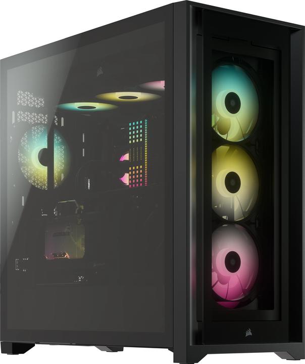 Produktbild Corsair iCUE 5000X RGB TG (mATX, Mini-ITX, ATX, E-ATX)