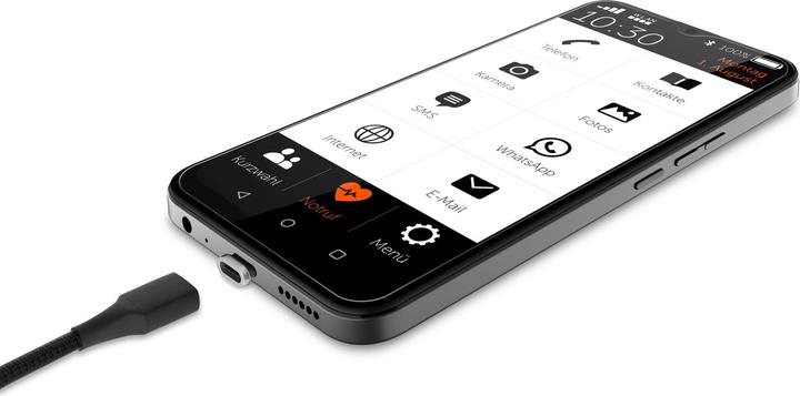 Image du produit Gigaset GS5 senior (64 Go, Gris titane foncé, 6.30", Double SIM, 48 Mpx, 4G)