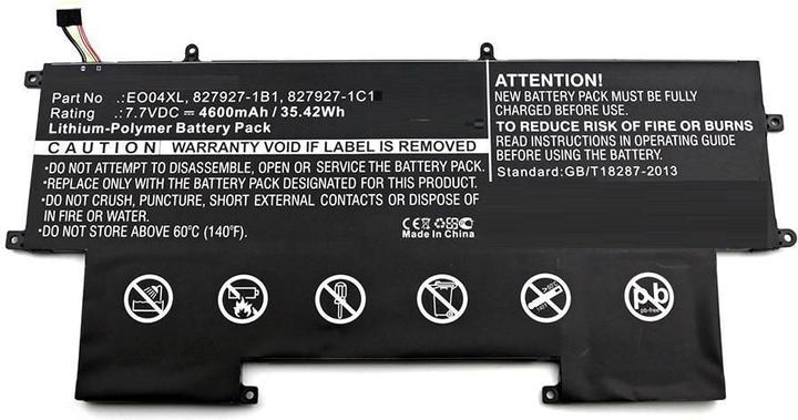Image du produit CoreParts MBXHP-BA0095 Pièce de rechange pour ordinateur portable Batterie (1 cellules, 4600 mAh)