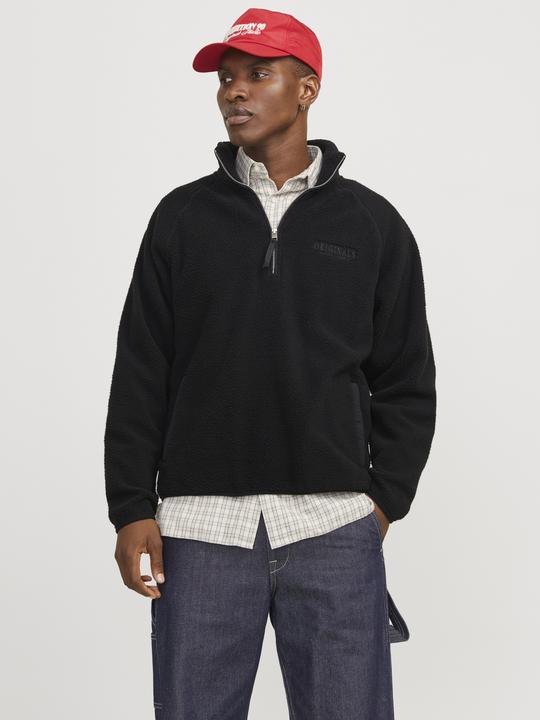 Produktbild Jack & Jones Einfarbig Fleece Sweatshirt Fleece Sweatshirt (S)