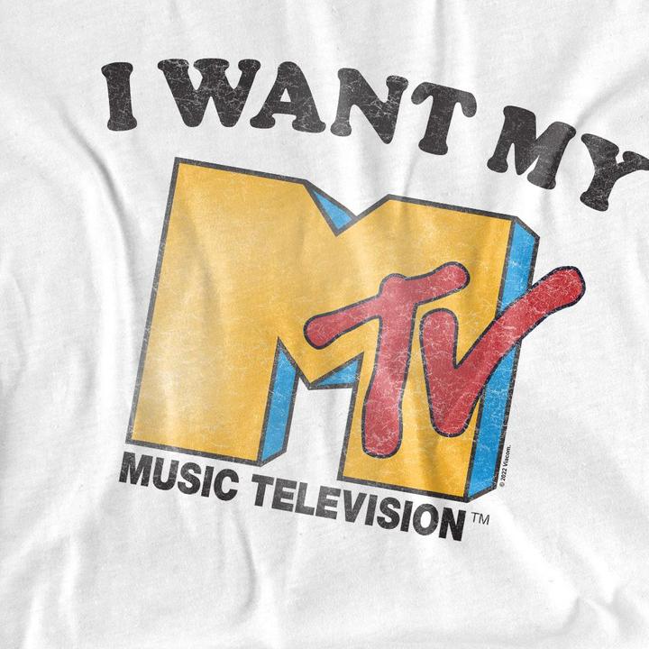 Actual product image MTV Mens I Want My 2 T-Shirt (4XL)