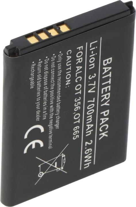 Actual product image Alcatel Battery One Touch 356, 665, 665x