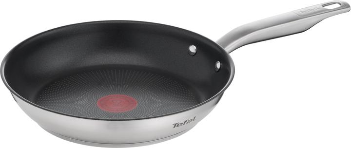 Tefal Virtuose (24 cm, Poêle à frire, Acier inoxydable)