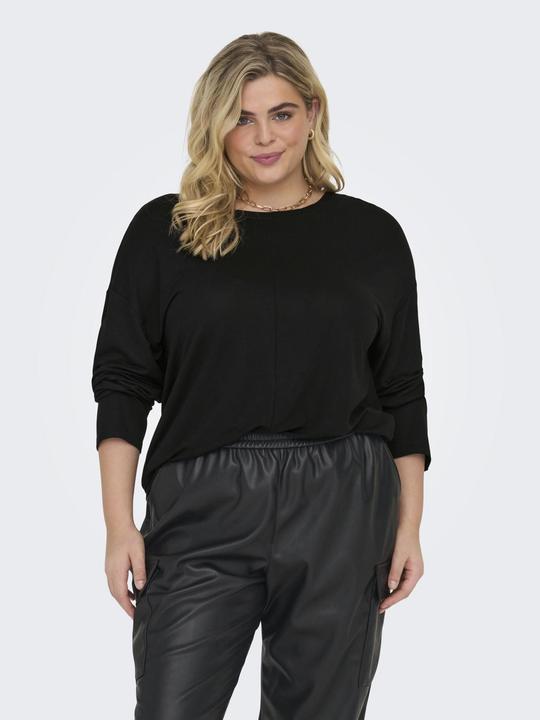 Image du produit Only Haut uni Curvy à manches longues (M)