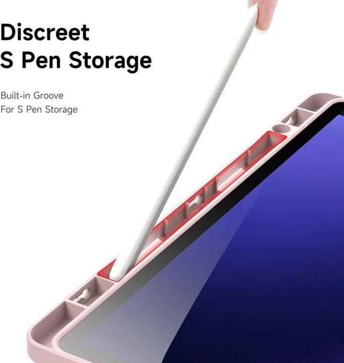 Actual product image Dux Ducis Magi Series Bookover (Galaxy Tab S9, Galaxy Tab S9 FE)