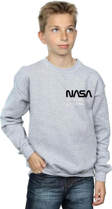 Produktbild Nasa Johnson Worm Pocket Print Sweatshirt Jungen (152, 158)