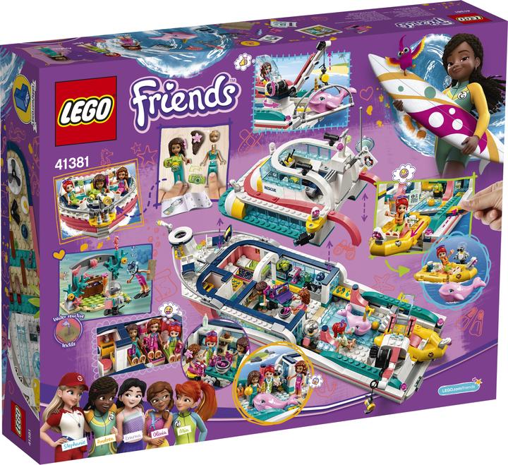 Immagine prodotto LEGO Missione di salvataggio in barca (41381, LEGO Friends)