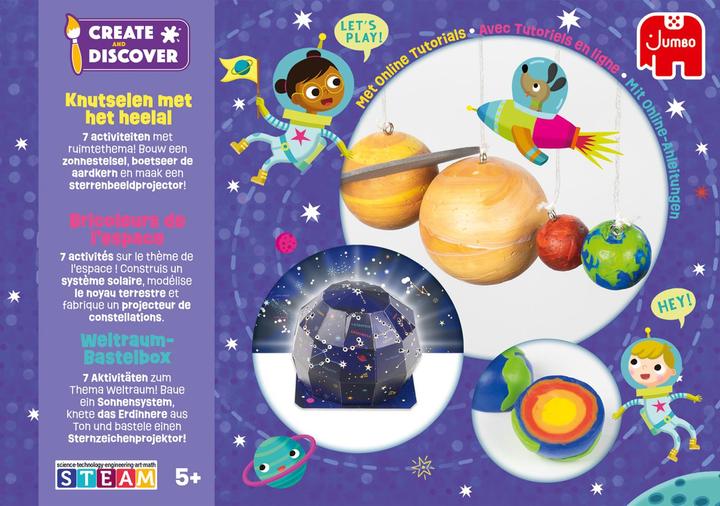 Actual product image Jumbo Create & Discover Space Craft
