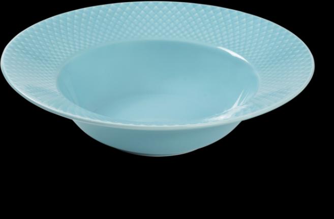 Produktbild Lyngby Rhombe Color Teller tief türkis (1 x, 24.50 cm)