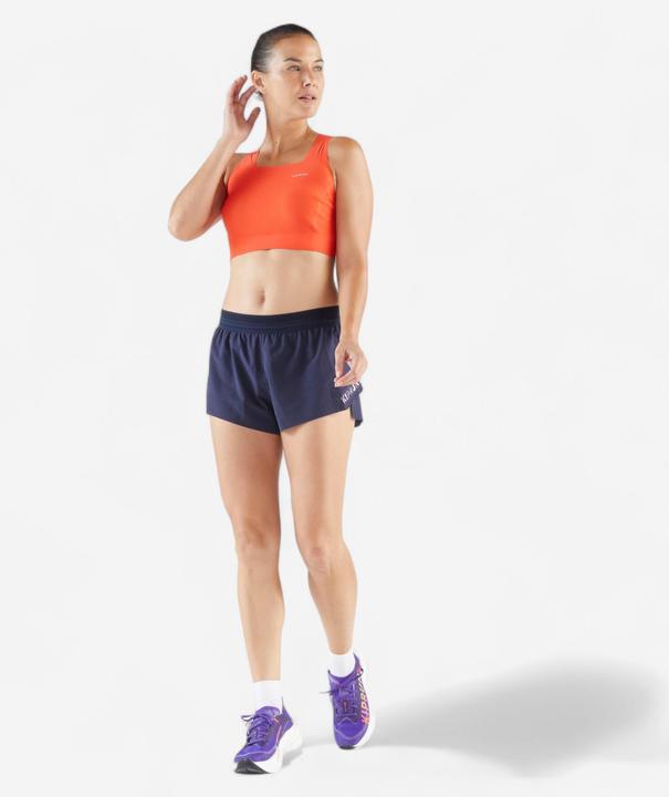 Produktbild Kiprun Laufshorts Trailrunning Damen leicht - Run 900 Light marineblau (XXS)