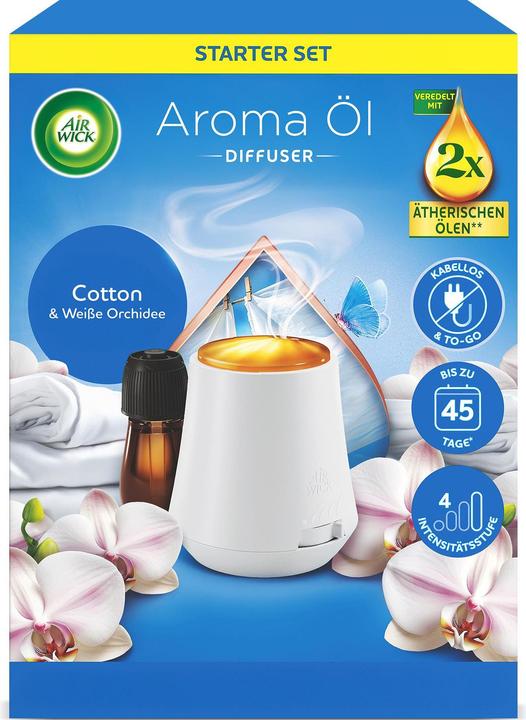 Immagine prodotto Air Wick Set iniziale di diffusori di oli aromatici bergamotto e lavanda