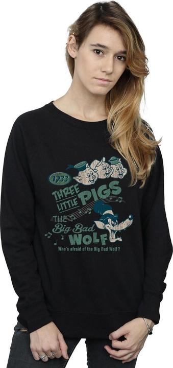 Image du produit Disney - Sweat THREE LITTLE PIGS WHO'S AFRAID OF THE BIG BAD WOLF - Femme (M)