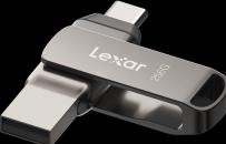 Actual product image Lexar MEMORY DRIVE FLASH USB3.1 256G/D400 LJDD400256G-BNQNG (256 GB, USB-C)