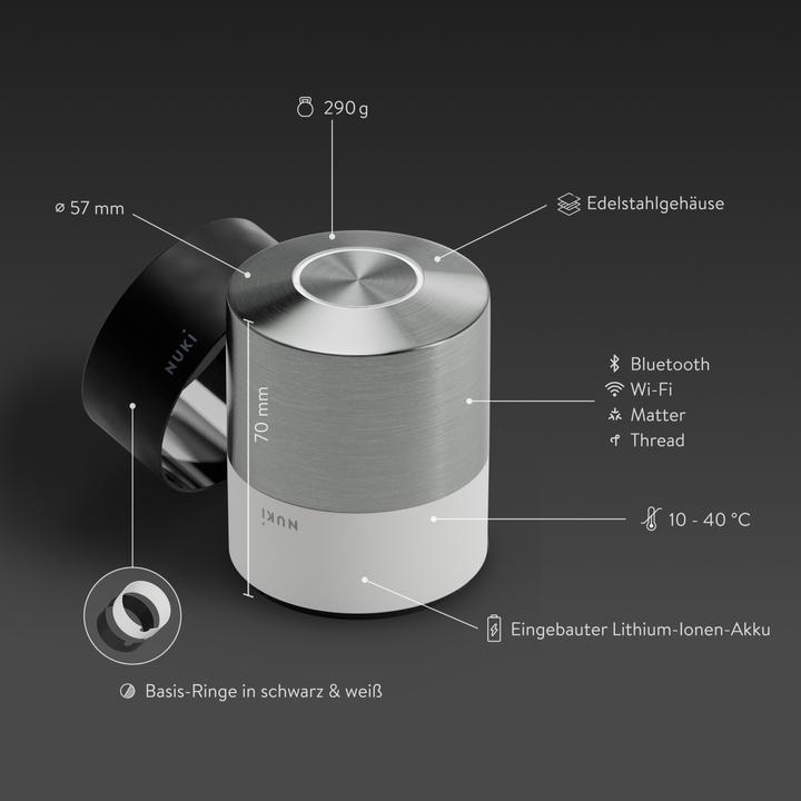 Image du produit Nuki Smart Lock Pro EU- Cylindre (5e génération) (Smartphone)