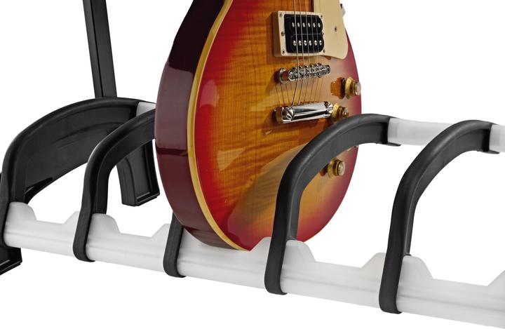 Image du produit K&M Stand de guitare électrique à 5 voies "Guardian 5 (Guitare, Contrebasse, Guitare électrique)