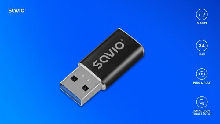 Immagine prodotto Savio AK-81 (USB tipo C, USB-A)