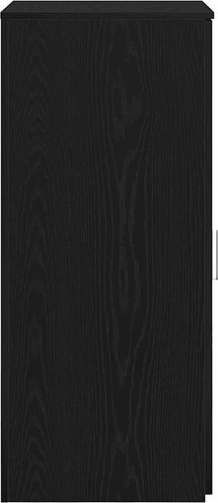 Produktbild VidaXL Lagerschrank Schwarz 50x45x103,5 cm Holzwerkstoff Schrank Aktenschrank