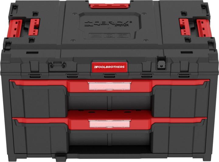 Actual product image Tool Brothers Toolbrothers RHINO XXL Drawer 2 ECO Toolbox Toolbox 587 x 380 x 340 mm 29 l with two drawers