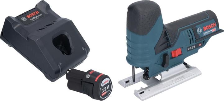 Produktbild Bosch Professional Bosch GST 12V-70 Professional Akku Stichsäge 12 V 70 mm + 1x Akku 2,0 Ah + Ladegerät