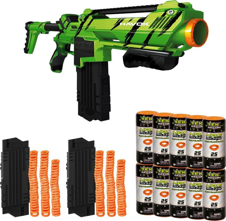 Actual product image Nerf Havok Blaster Ultimate Pack