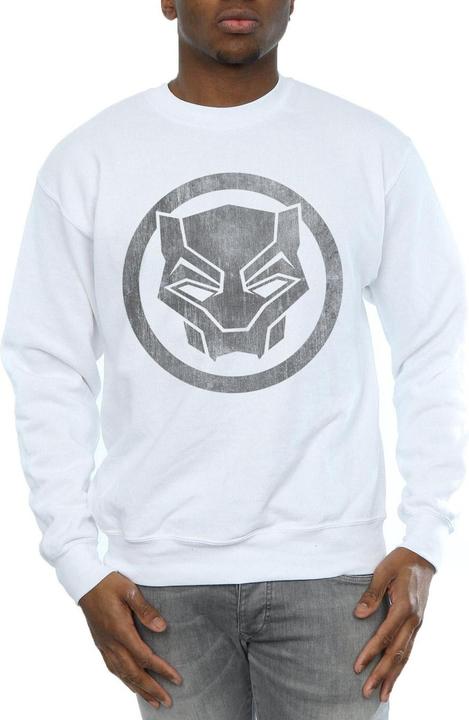 Produktbild Black Panther Distressed Icon Baumwolle Sweatshirt (L)