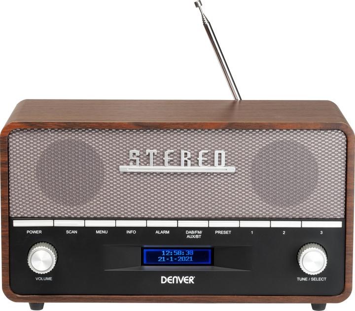 Produktbild Denver DAB-36 (DAB+, FM, PLL, Bluetooth)
