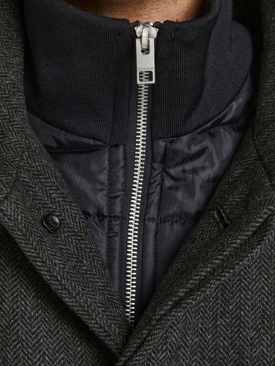 Produktbild Jack & Jones Fischgrätmuster Doppelkragen Jacke (XL)