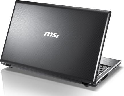 Actual product image MSI Fx600, i5 430m, 15.6" Wxga HD, 4gb, Gt325m (15", Intel Core i5-450M, 4 GB)