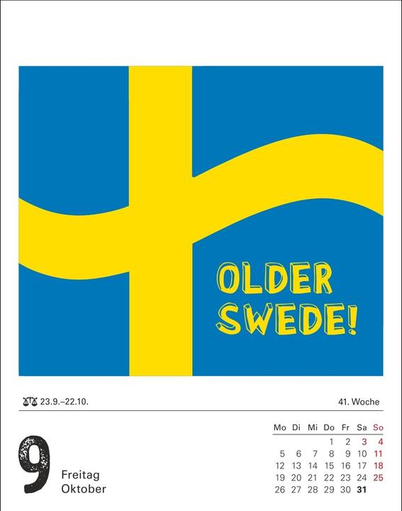 Actual product image Harenberg Lange Rede kurzer Gin Tagesabreisskalender 2026 - Der Sprüche-Kalender (11 x 14 cm, German)