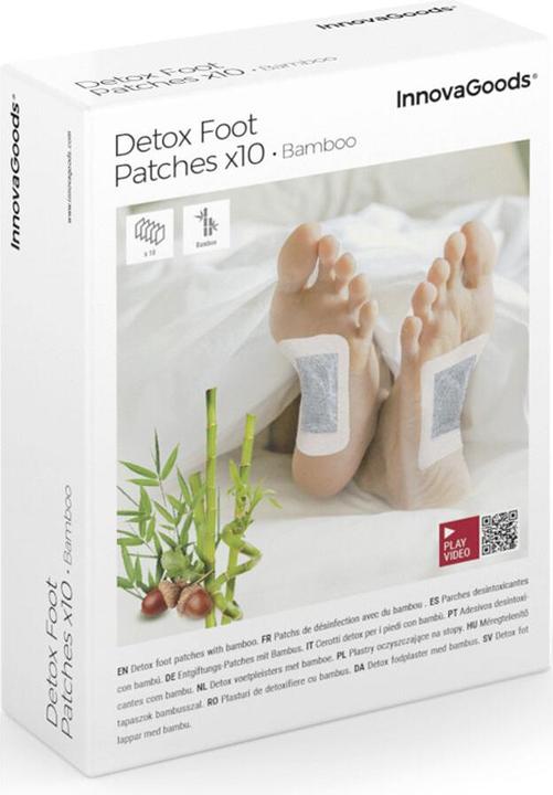 InnovaGoods Cerotti disintossicanti per i piedi (1 x)