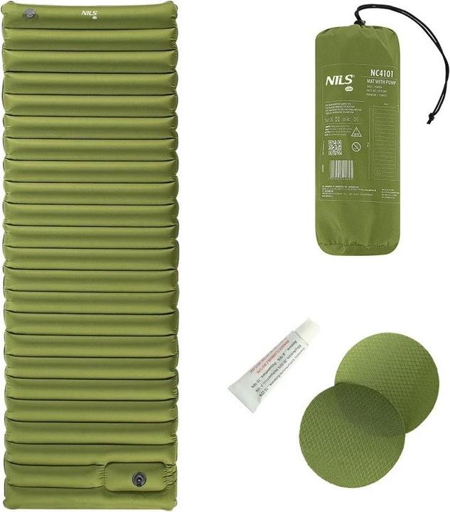 Actual product image Nils NC4101 Žalias MAT WITH INTEGRATED PUMP
