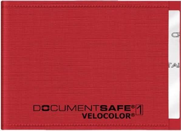 Produktbild Veloflex Kreditkartenhülle Document Safe® VELOCOLOR® rot 9,0 x 6,3 cm (1 x)