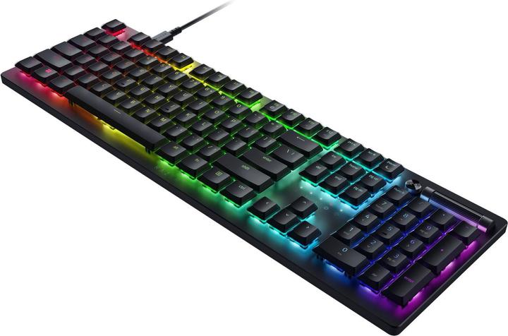 Actual product image Razer DeathStalker V2 Keyboard USB QWERTY German Black (DE, Cable)
