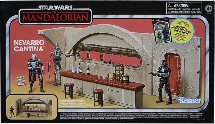 Image du produit Hasbro The Vintage Collection Star Wars: The Mandalorian Nevarro Cantina Spielset Imperialer Deat
