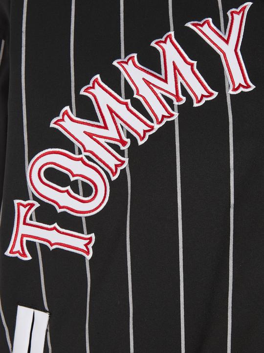 Produktbild Tommy Hilfiger Tommy Jeans Pinstripe Letterman Bomberjacke - 88915 (L)