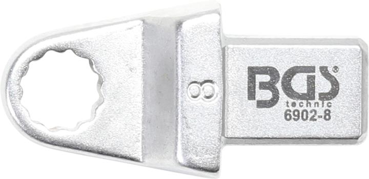 BGS Einsteck-Ringschlüssel 8 mm Aufnahme 9 x 12 mm (8 mm)