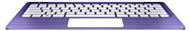 Actual product image HP Top Cover Vtp W Tp W Kb Intl