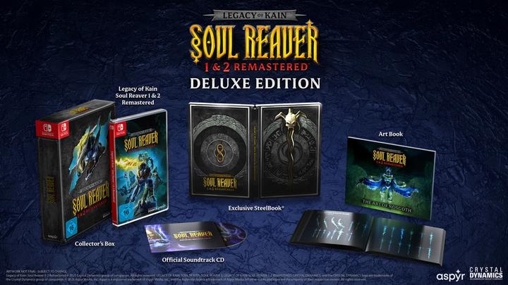 Produktbild Aspyr Legacy of Kain: Soul Reaver 1 & 2 Rem. SWITCH D.E. (Switch, DE)