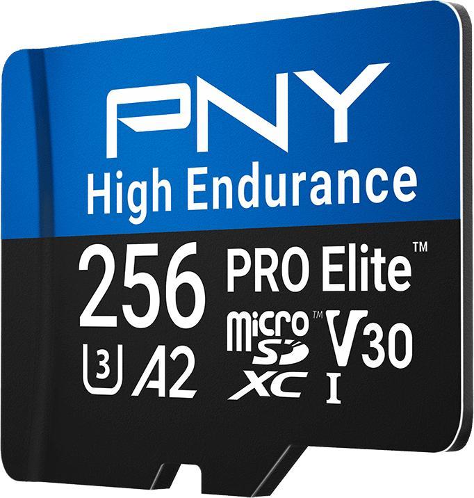 Immagine prodotto PNY Microsd Pro Elite High (256 GB, microSDXC, U3, UHS-I)