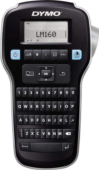 Dymo LabelManager 160 Value Pack mit 3 D1-Bänder 12mm Qwerty