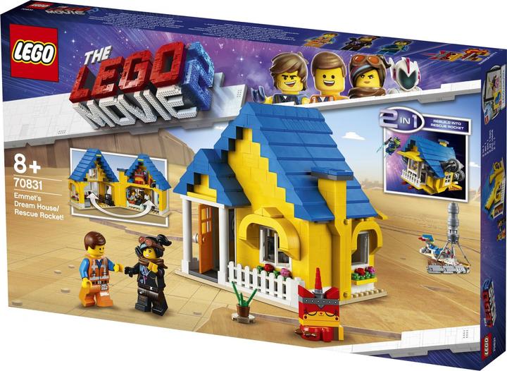 Actual product image LEGO Emmet's Dream House/Rescue Rocket (70831)