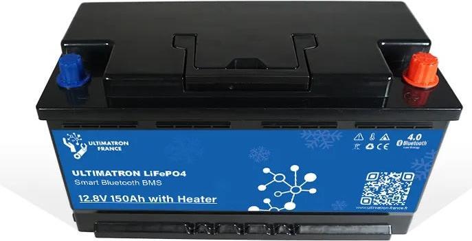 Immagine prodotto Ultimatron Batteria di alimentazione ULS-12V-150Ah LiFePO4 (riscaldatore) (12 V, 150 Ah)
