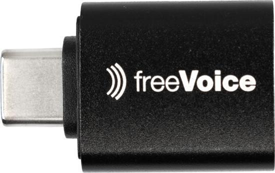 Actual product image FreeVoice Connect 202 USB-A to USB-C Adapter