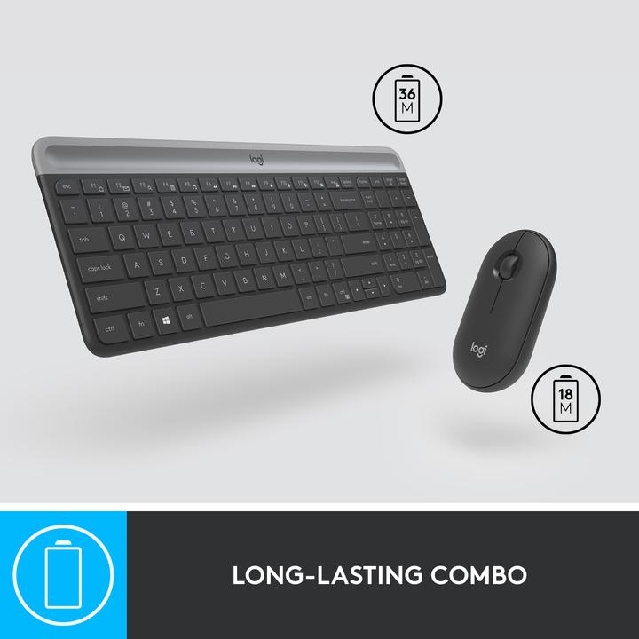 Produktbild Logitech MK470 Combo (CH, Kabellos)